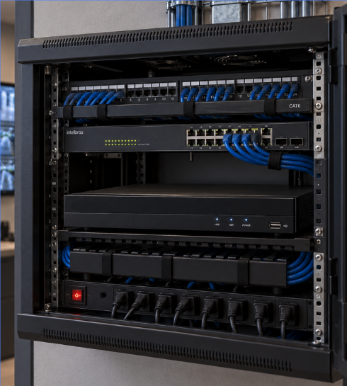 Rack de gravação (DVR)